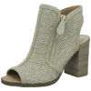 Image de MUSTANG Sandales à talons pour femme 1492-801, beige, 40 EU