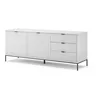 Image de Vicco Lowboard "Eliza", Blanc, 150x60cm