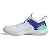 Image de adidas Adizero Ubersonic 4W Lanzat Baskets pour femme, Ftwr White Violet Fusion Silver Met, 37.5 EU