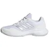 Image de adidas Femme Gamecourt 2.0 Tennis Shoes, Silver Metallic/Cloud White, 42 2/3 EU