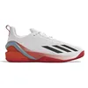 Image de adidas Adizero Cybersonic M Clay, Baskets pour homme, Ftwr White Core Black Preloved Blue, 41.5 EU