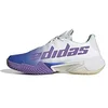 Image de adidas Chaussures de tennis Barricade W pour femme, Lucid Blue Violet Fusion Pulse Mint, 40 EU