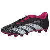 Image de adidas Mixte Predator Accuracy.4 Flexible Ground Boots, core black/Cloud white/team shock pink 2, 44 EU