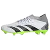 Image de adidas Mixte Predator Accuracy.3 Firm Ground Boots, Cloud White/Core Black/Lucid Lemon, 42 EU