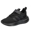Image de adidas Racer TR23 Mixte enfant Baskets, Core Black/Core Black/Grey Five Strap, 29 EU