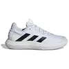 Image de adidas Solematch Control M Clay, Shoes-Low (Non Football) Unisexe-Adulte, Ftwr White Core Black Matte Silver, 41 1/3 EU