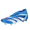 Image de adidas Predator Accuracy.2 Fg, Football Shoes (Firm Ground) Unisexe-Adulte, Bright Royal Ftwr White Bliss Blue, 44 EU