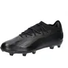 Image de adidas X Crazyfast.1 Fg J, Football Shoes (Firm Ground) Unisexe-Enfants et Garçons, Core Black Core Black Core Black Black Core Black, 38 2/3 EU