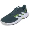 Image de adidas Chaussures de tennis Courtjam Control M pour homme, Arctic Night Ftwr White Lucid Lemon, 45 1/3 EU