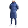 Image de adidas Homme Tiro24 Long Coat Coat, team navy blue/white, XS