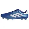Image de adidas Copa Pure 2.1 Fg, Football Shoes (Firm Ground) Unisexe-Adulte, Brillant Blue Ftwr White Solar Red, 42.5 EU