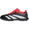 Image de adidas Mixte enfant Predator 24 League Turf Boots, Core Black/Cloud White/Solar Red, 36 2/3 EU