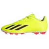 Image de adidas Mixte enfant X Crazyfast Club Flexible Ground Boots, Solar Yellow/Core Black/Cloud White, 38 EU