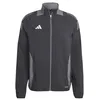 Image de Adidas Tiro24 Competition Presentation Veste de survêtement pour homme, noir/gris foncé, IP5596, taille XS