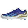 Image de adidas Mixte X Crazyfast Messi League Firm Ground Boots, Lucid Blue/Blue Burst/Cloud White, 42 EU