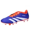 Image de adidas Mixte PREDATOR CLUB Football boots Flexible Ground, lucid blue/Cloud white/solar red, 47 1/3 EU