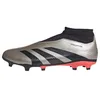 Image de adidas Predator League Chaussures unisexes sans lacets Firm Ground, Plamet Aurbla Turbo, 43 1/3 EU