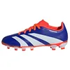 Image de adidas Chaussures de football unisexe League J Multi Ground, Lucid Blue Nuage Blanc Solaire Rouge, 34 EU