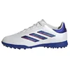 Image de adidas Mixte COPA PURE II LEAGUE Football Boots Turf, Cloud White/Lucid Blue/Solar Red, 41 1/3 EU