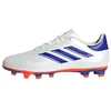 Image de adidas Mixte COPA PURE II CLUB Football Boots Flexible Ground, Cloud White/Lucid Blue/Solar Red, 40 2/3 EU