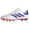 Image de adidas Mixte COPA PURE II CLUB Football Boots Flexible Ground, Cloud White/Lucid Blue/Solar Red, 40 EU
