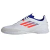 Image de adidas Mixte F50 LEAGUE Football boots Indoor, Cloud White/Solar Red/Lucid Blue, 46 EU