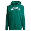 Image de adidas Colleg Sweat à capuche pour homme, vert, M