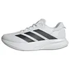 Image de adidas Homme Duramo Speed 2 Running Shoes, Cloud White/Core Black/Halo Silver, 46 2/3 EU