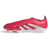 Image de adidas Mixte PREDATOR LEAGUE Laceless Firm Ground/Multi Ground Football boot, Lucid Red/Cloud White/Core Black, 43 1/3 EU