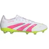 Image de adidas Performance Predator Pro FG Mystic Victory Chaussures unisexes, blanc/rose jaune, 44 2/3 EU