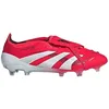 Image de adidas Elite Ballon de football pour homme avec languette rabattable, rouge/blanc, 47 1/3 EU