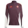 Image de adidas - FCB TR Top - Sweat d'entraînement Joueur - Bordeaux - Taille XL