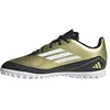 Image de adidas Mixte F50 CLUB MESSI Football boots Turf, GOLD/FOOTWEAR WHITE/CARBON BLACK, 46 EU