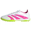 Image de adidas Chaussures de football unisexe Predator League TF, Ftwwht Lucpnk Luclem, 42 2/3 EU