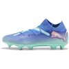 Image de PUMA Future 7 PRO MXSG, Chaussures de Football Unisexe-Adulte, BLUEMAZING White-Electric Peppermint, 42.5 EU, Bluemazing Puma White Electric Peppermint, 42.5 EU