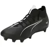 Image de PUMA Ultra 5 Match+ FG/AG, Chaussures de Football Unisexe-Adulte, Black White, 42.5 EU, Puma Black Puma White, 42.5 EU