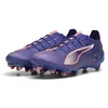 Image de Puma Chaussures de football Cloud Ultra 5 pour femme, Violet, blanc, orange, 38 EU