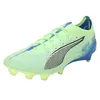 Image de PUMA Cloud Ultra 5 Ultimate Chaussures de football pour terrain ferme pour femme, Vert, blanc, bleu., 40.5 EU