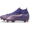 Image de PUMA Ultra 5 Match+ Fg/AG Wn's, Chaussures de Football Femme, Lapis Lazuli Puma White Sunset Glow, 37 EU