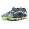 Image de PUMA Future 7 Match Mxsg, Soccer Shoe Unisexe-Adulte, Gray Skies Puma White Fizzy Apple, 40 EU