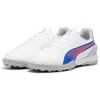 Image de PUMA Baskets King Match TT pour homme, blanc-bleu-gris clair, pointure 45, Puma Blanc Bluemazing Plat Gris Clair, 46 EU