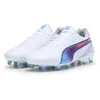 Image de Puma Chaussures de football pour femme King Ultimate Firm Ground, Blanc, bleu, gris., 39 EU