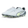 Image de PUMA Chaussures de football King Pro Fg/Ag unisexes, Givré Dew Fizzy Apple Grey Skies, 43 EU