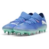 Image de PUMA Chaussures de football Future 7 Match Mxsg unisexes, Bluemazing PUMA Blanc Menthe poivrée électrique, 42.5 EU