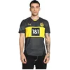 Image de Puma BVB Away Réplique de maillot de football pour homme, Noir/jaune plus rapide, M