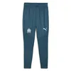 Image de PUMA Pantalon d’entraînement Olympique de Marseille Homme  Pantalon de Football de l'Olympique de Marseille pour Hommes, Ocean Tropic White Blue, XS