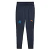 Image de PUMA Pantalon d’entraînement Olympique de Marseille Homme, Club Navy Fluro Orange Pes Blue, S