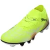 Image de PUMA Chaussures de football Future 8 Match Fg/Ag, Yellow Alert PUMA Black Sun Struck, 47 EU