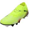 Image de PUMA Chaussures de football Future 8 Match Fg/Ag, Yellow Alert PUMA Black Sun Struck, 42.5 EU