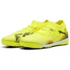 Image de PUMA Chaussures de football Future 8 Match unisexes, Yellow Alert PUMA Black Sun Struck, 43 EU